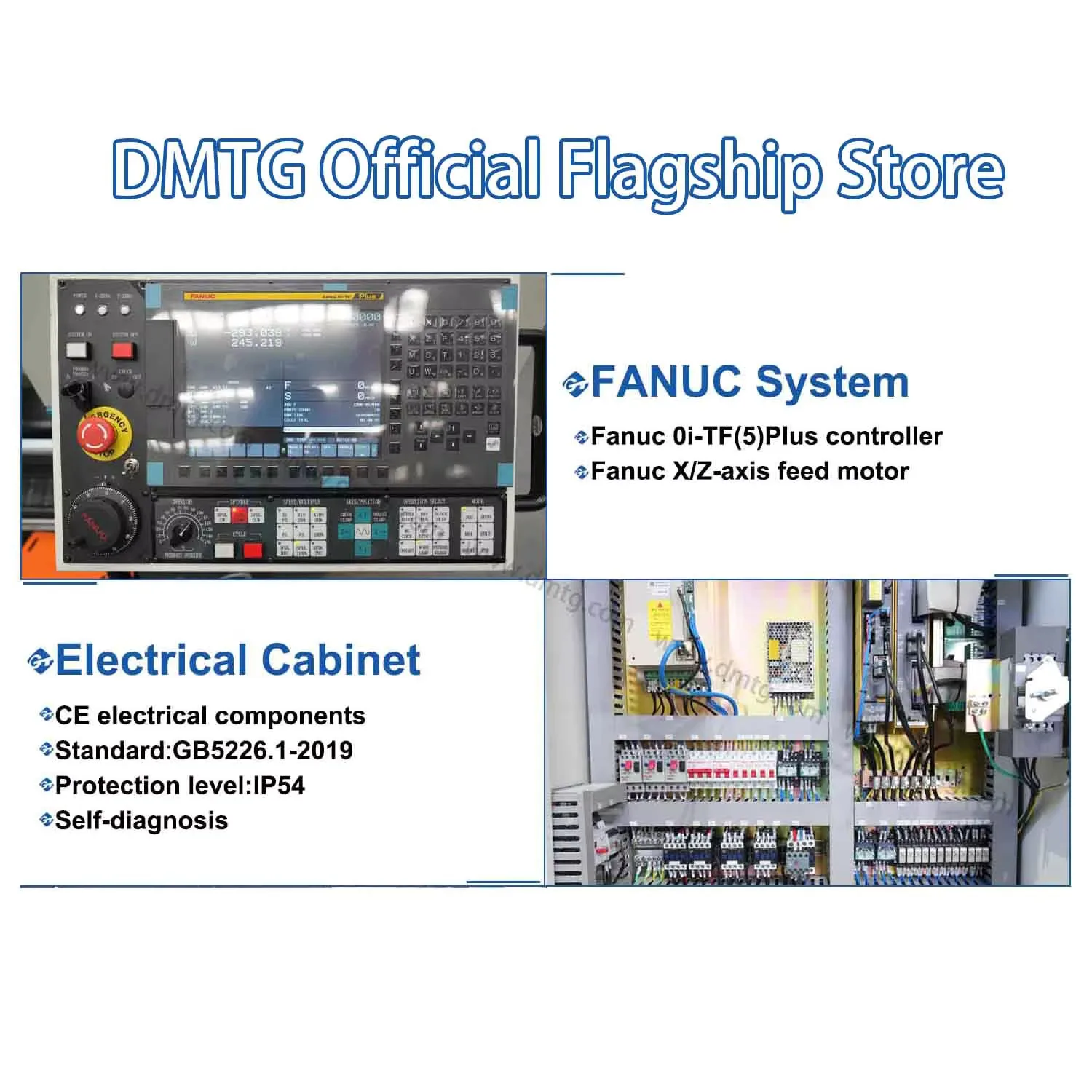 GT DMTG CK6150 デスクトップ建設 Torno 金属水平 CNC 旋盤販売大連ハイン