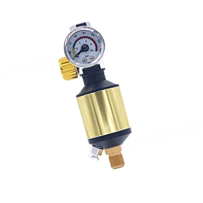 

Sprays Guns Pressure Valves Pressure Regulator With Oil And Water Filter Home Paint
