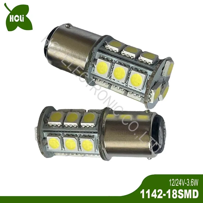 

High quality AC/DC12/24V 1142 BA15d Led Signal Lamp Marine Warning Light Yacht Bulb Boat Ship Pilot Lamp free shipping 2pcs/lot