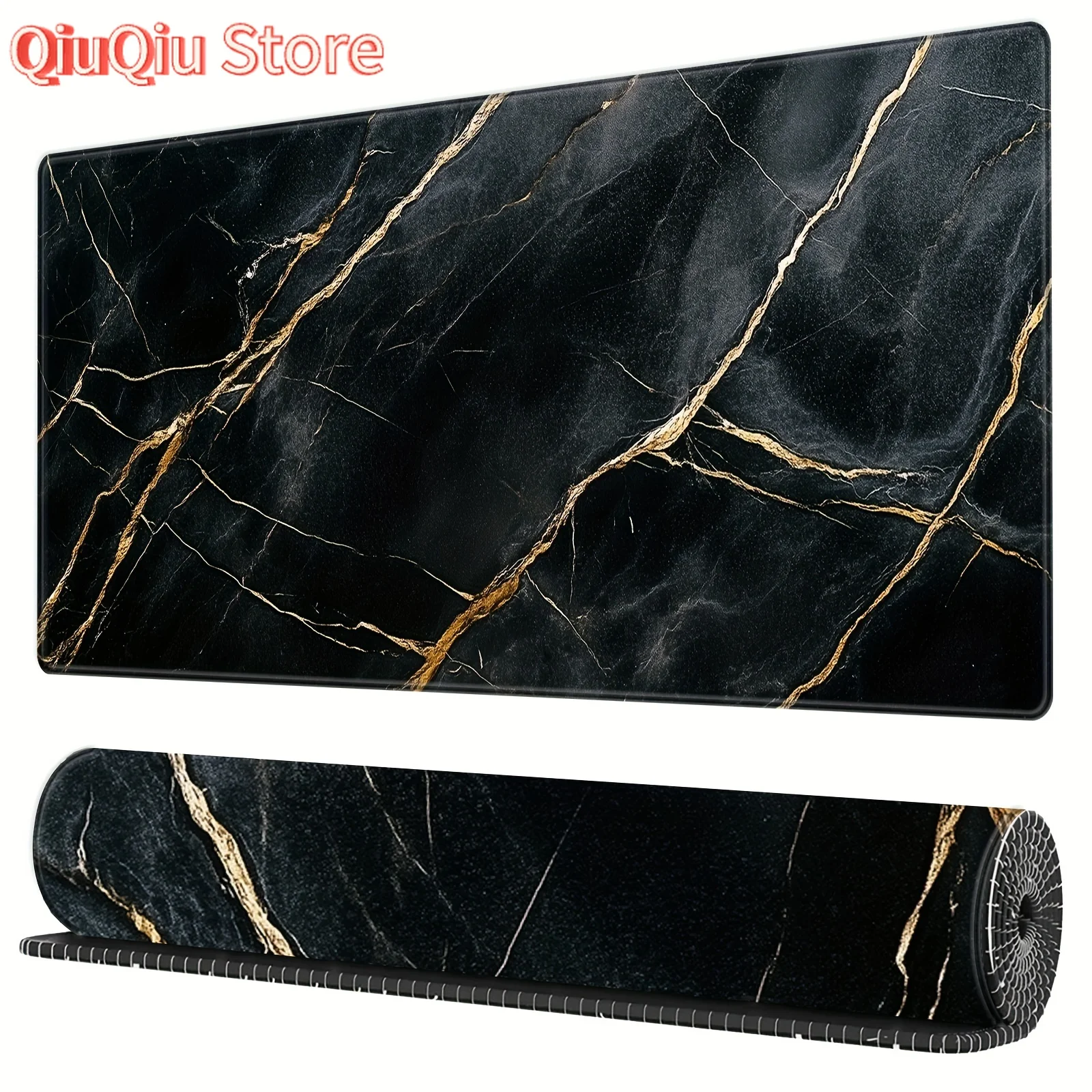 Black marble stripe Desk Mat Modern Abstract Large Mouse Pad XXL 900x400MM Extended Mousepad Keyboard Mouse Mat Desk Accessories