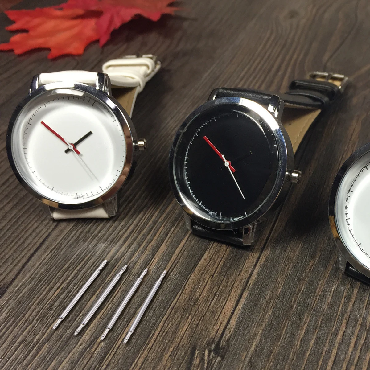 

4Pcs Spring Bar Watch Band Accessories Stainless Steel Repair Tool Kit Heavy Handle Connecting Pin Remover Tool