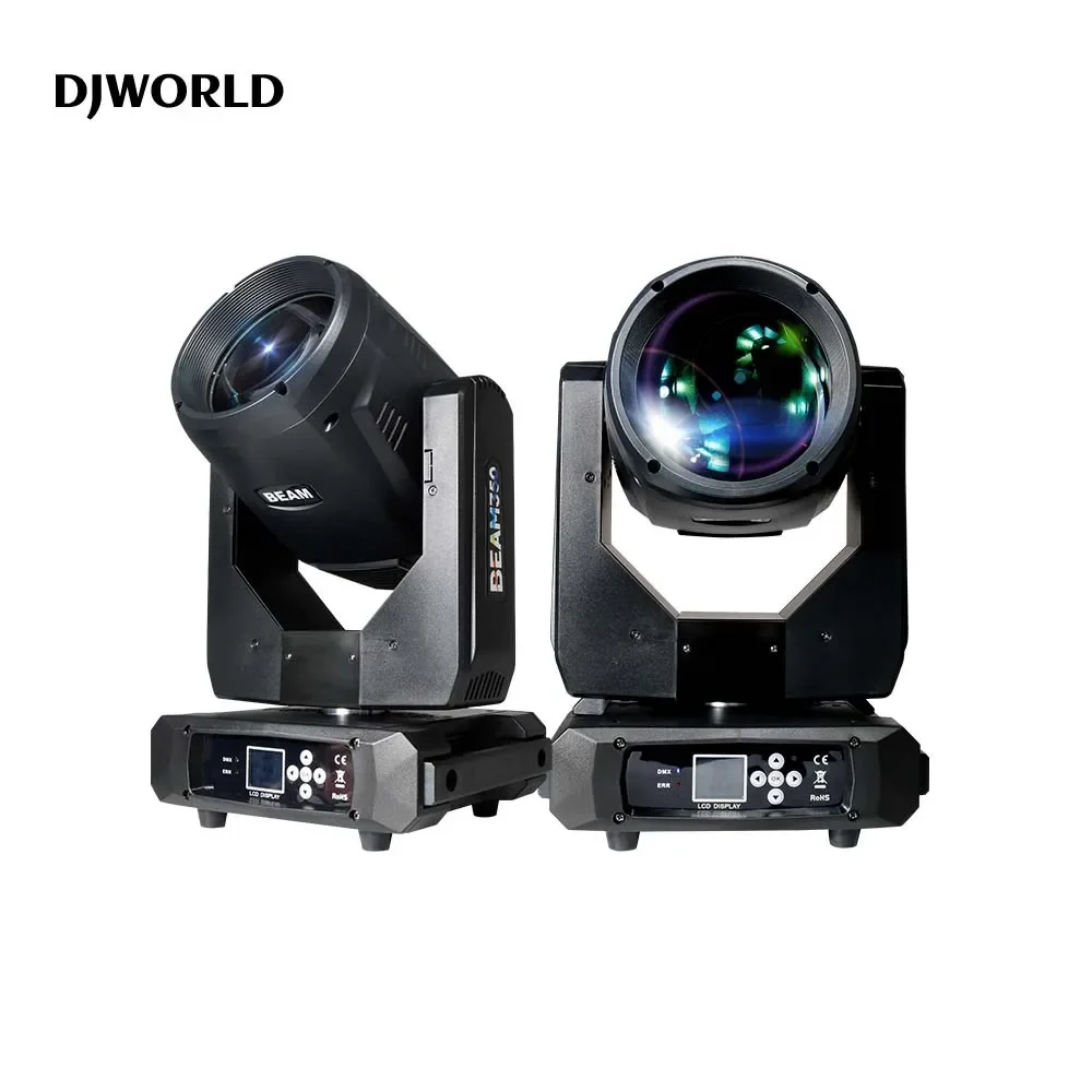 2PCS/Set Spot Moving Head Beam 12R 295W Lights DJ Equipment with DMX Control Stage Lighting for Party Theater Disco Bar Wedding