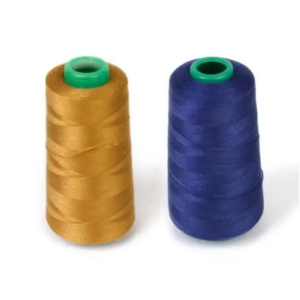 3000 Yards Starker Polyester-Nähfaden 40S/2 für Polster, Leinwand, Wandteppich, Hosen, Lederhandwerk, Zubehör für Heim & Industrie