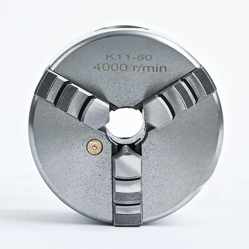 

Mini Lathe Chuck K11-803 Jaw Self-centering Chuck 80mm Manual Metal Lathe Chuck
