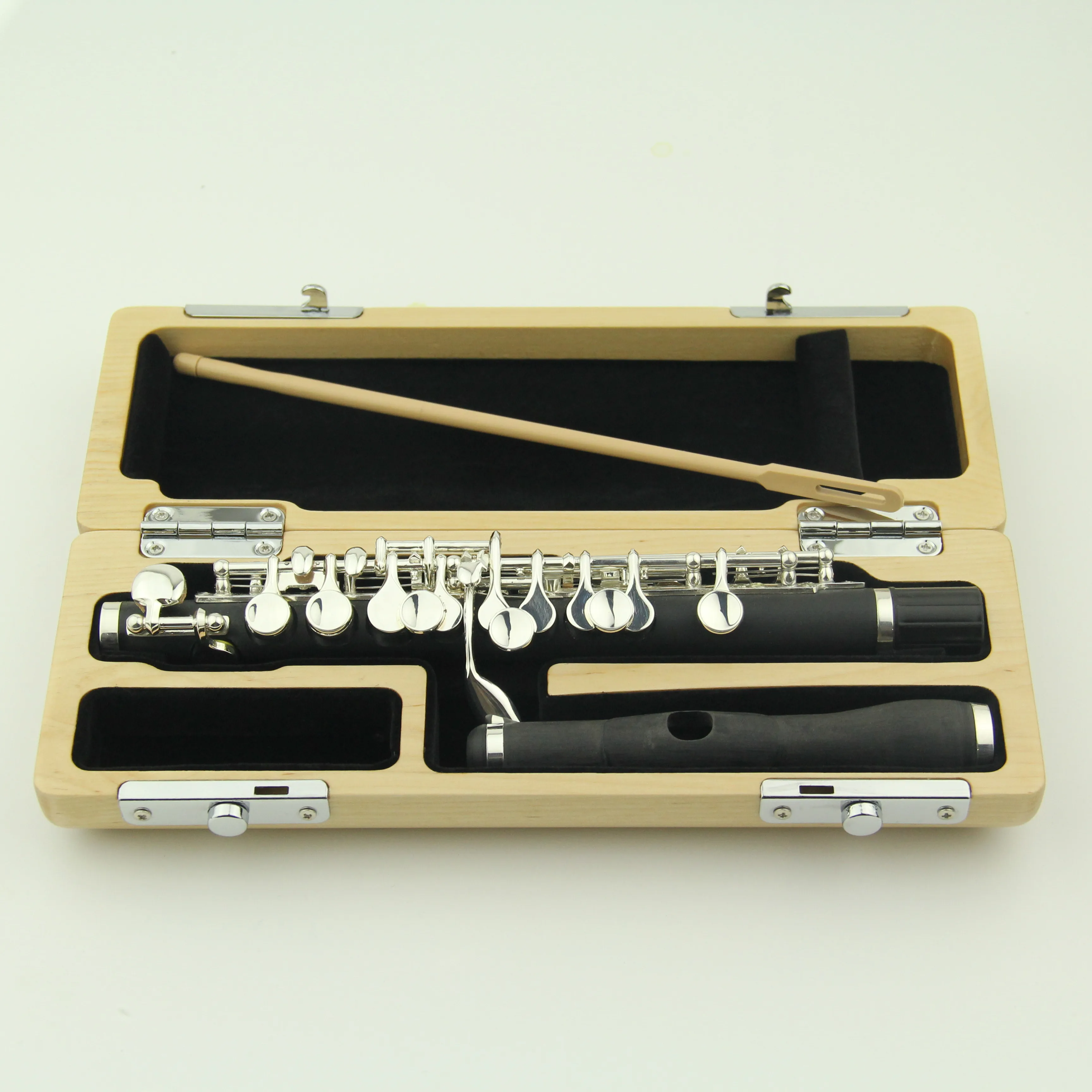 Authentic professional senior C ebony piccolo high pure import ebony flute tube body promotion