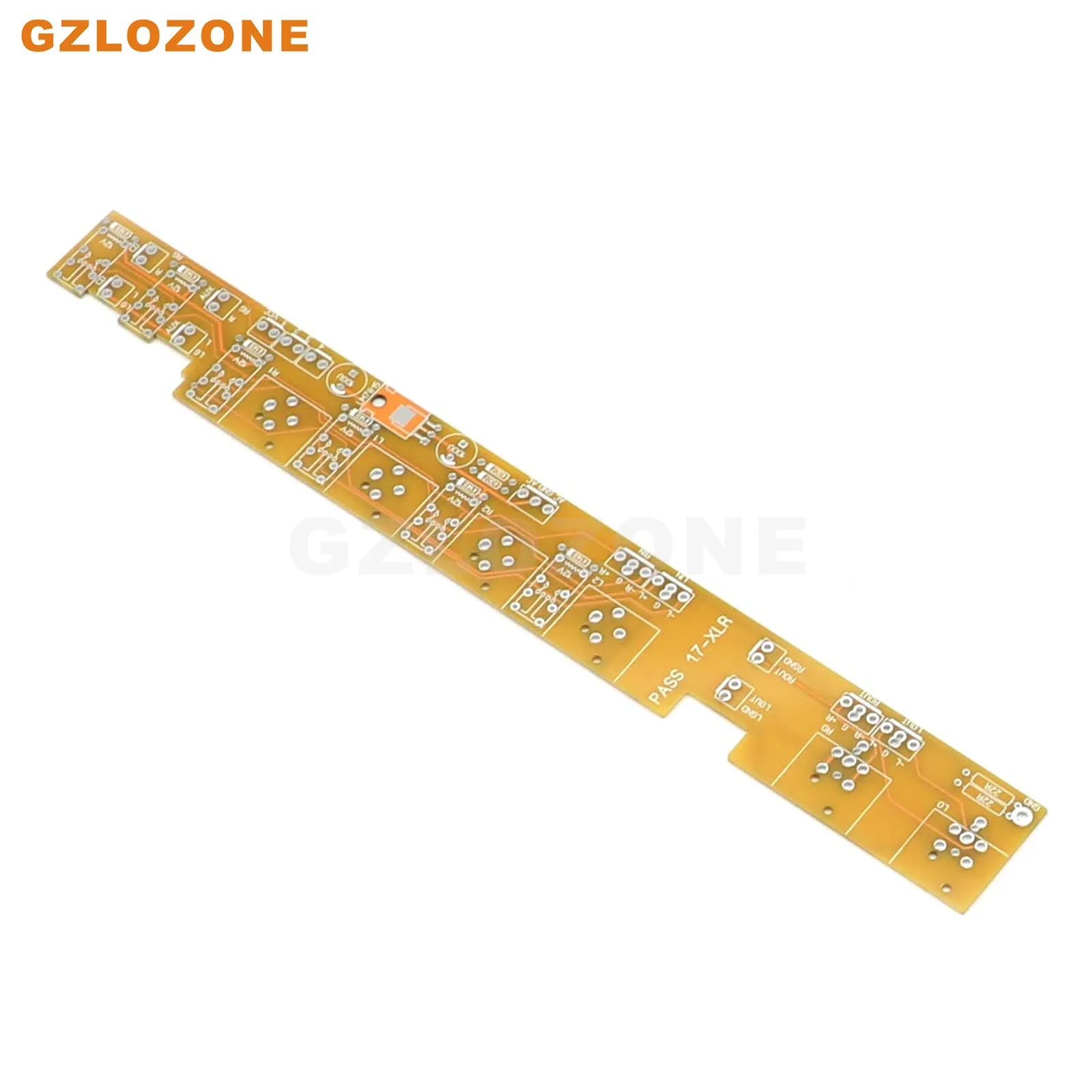 GZLOZONE PASS 1.7 RCA/XLR 오디오 소스 입력 및 출력 스위치 보드 2 웨이 RCA /XLR IN + 1 웨이 RCA/XLR OUT 베어 PCB