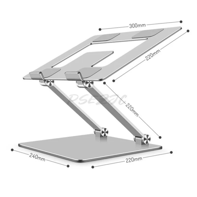 Household Laptop Stand Desktop Lazy Aluminum Alloy Folding Adjustable Portable Stand