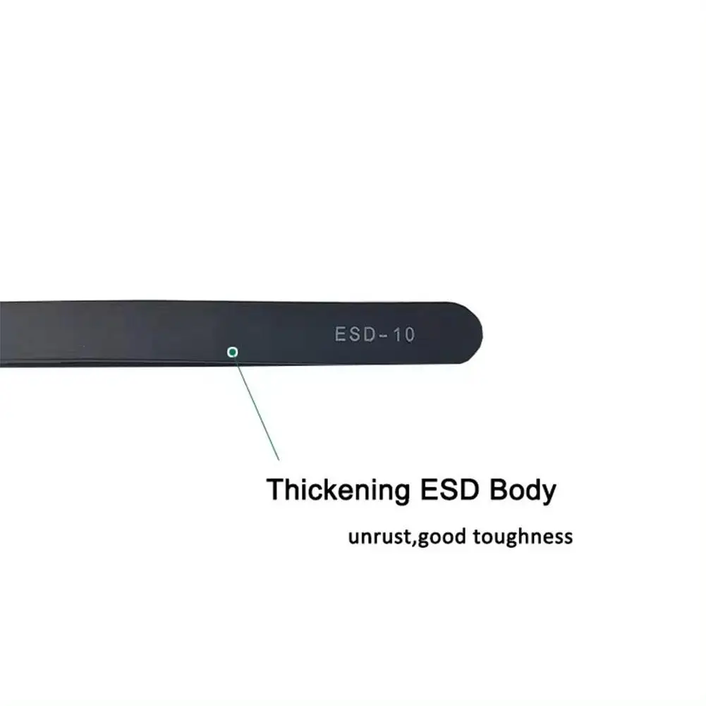 10 pçs de aço inoxidável curvado sobrancelha reta pinças de cílios postiços extensão da arte do prego ferramenta de maquiagem pinças de cílios novo