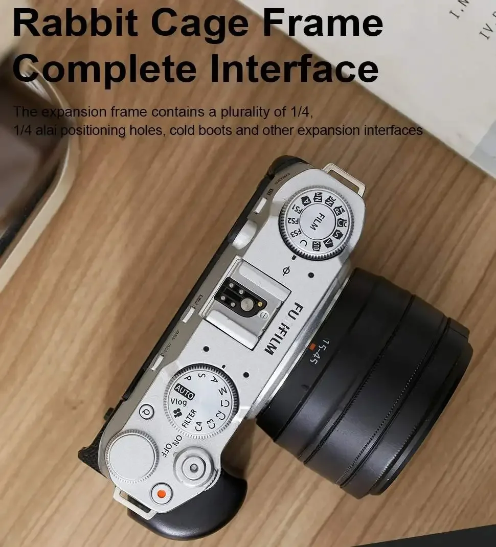 YANZUO Camera Handle Camera cage L Bracket for FujifilM XM5 Camera - Image 3