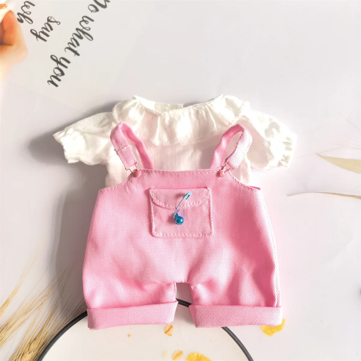

Одежда для кукол, подходящая для куклы Baby Born Mellchan 25 см, аксессуары для кукол BJD 1/6, рубашка, комбинезон, наряд, подарки для девочек