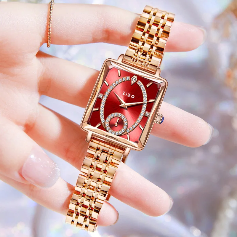 Women Watch Luxury Quartz Diamond Rose Gold Ceramics Steel Watches Waterproof Luminous Swiss Brand Ladies Wristwatches