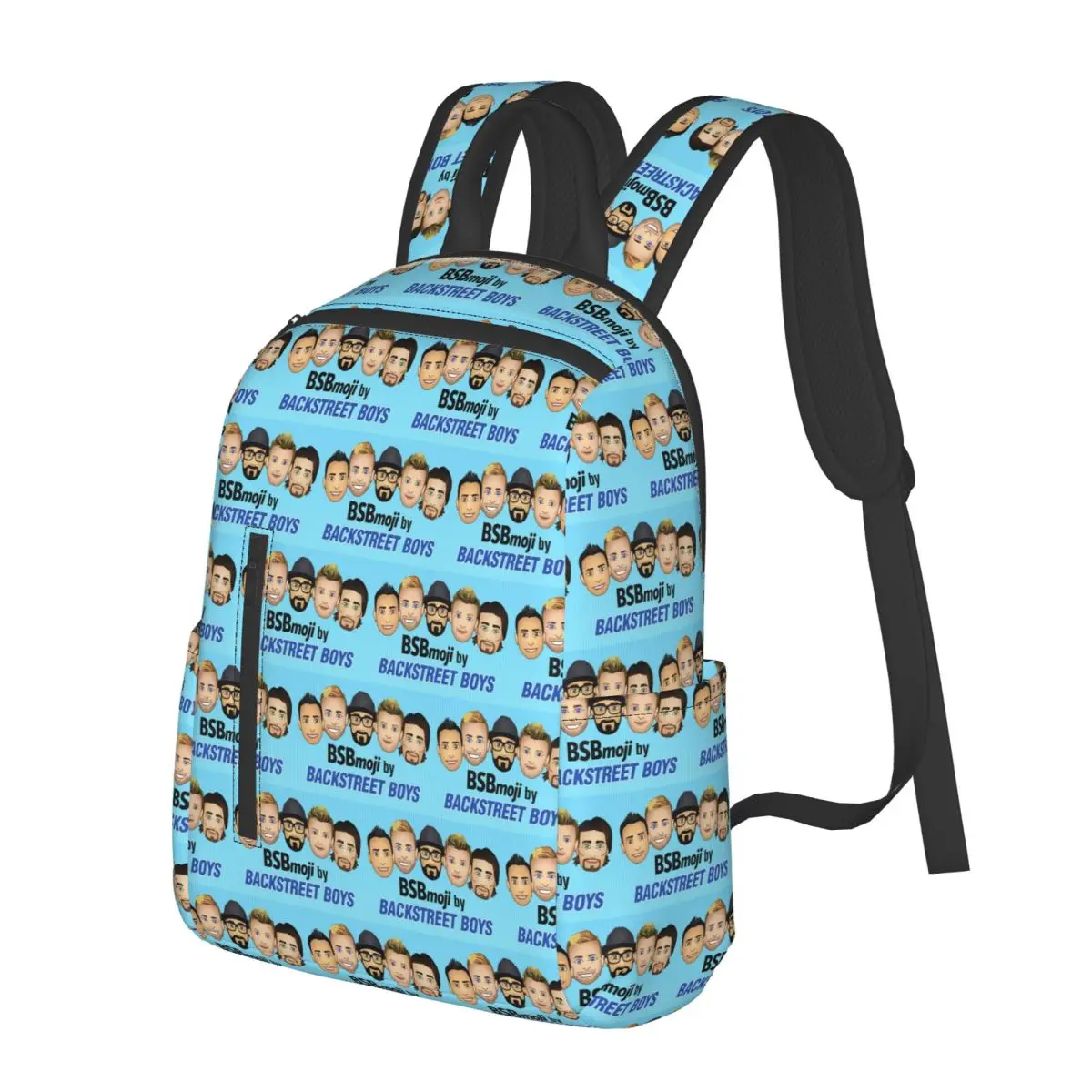 

Backstreet Boys Music Group Student Backpack School Bag Hiking Travel Daypack for Boys Girls Bookbag Shoulder Bags