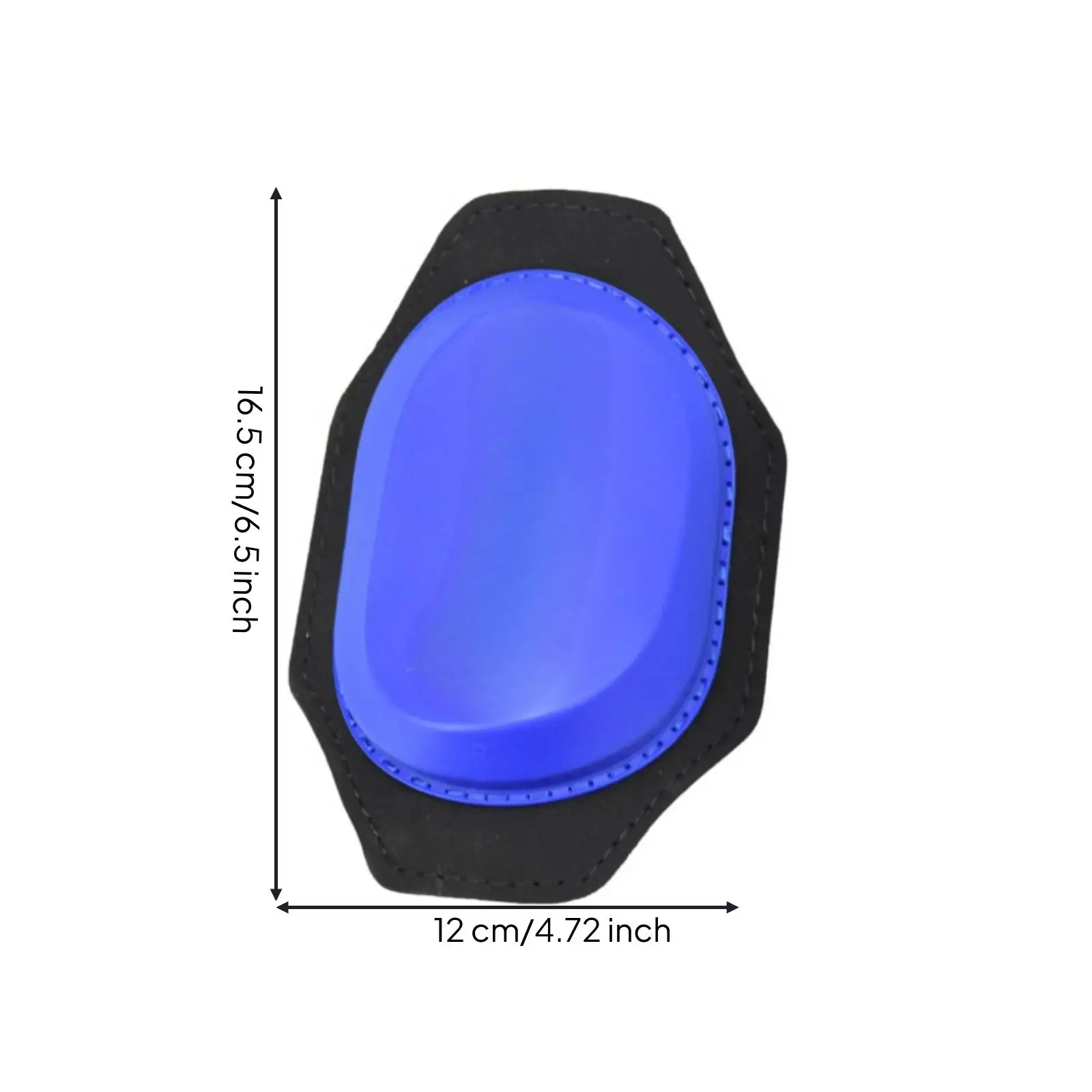 Nylon Knee Sliders for Motorcycle Racing Gear Durable Protector Pads with Fastening for Pants