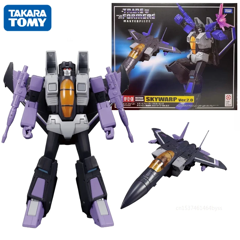 

TAKARA TOMY Transformers Masterpiece KO MP-52+sw Mp52+sw MP52 SW Skywarp Action Figures Toy Gift Collection Hobby