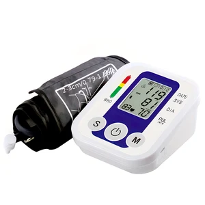 Digital arm blood pressure test kit, cuff sensor monitor, BP automatic pressure, tensiometer, heart rate pulse meter 12 Main Sales Digital Pressure Meter - №6