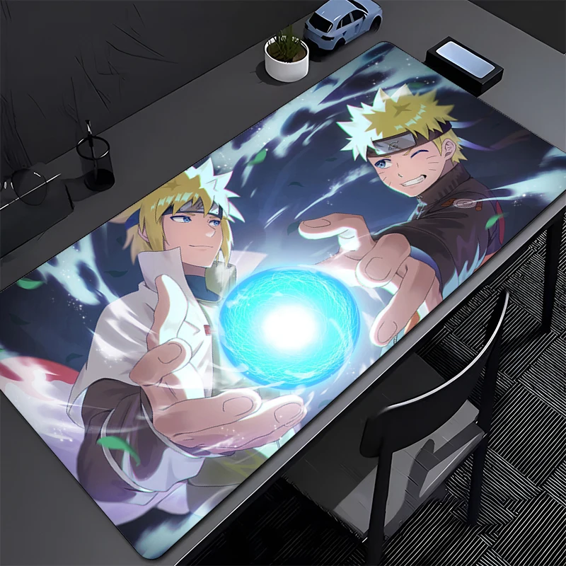 

NARUTO Uzumaki Naruto Mouse Pad Large Computer Office Game Table Mats Rubber Anti-slip Gaming Keyboard Long Desk Pads Mousepad