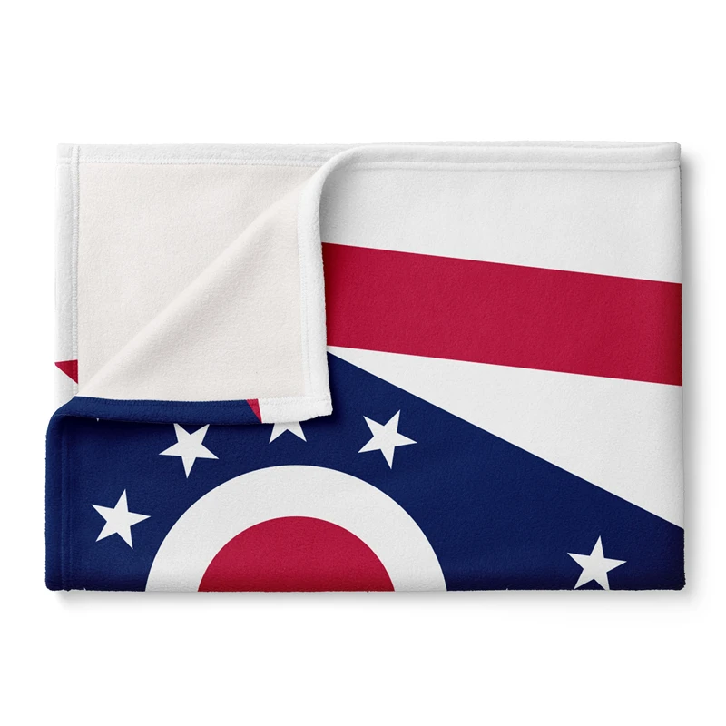 Gaslight Gatekeep Girlboss Ohio Throw Blanket for Women Men Girls Boys Kids Pets Dogs Cats Couch Sofa