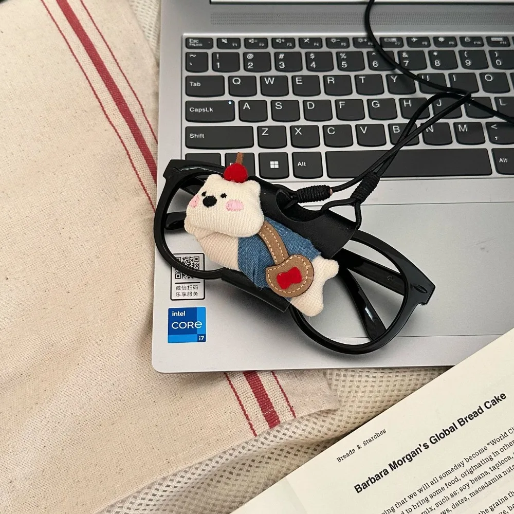 

Trendy Cartoon Dog Sunglasses Hanging Rope Prevent Falling Hanging Neck Glasses Chain Prevent Detachment Glasses Lanyard Outdoor