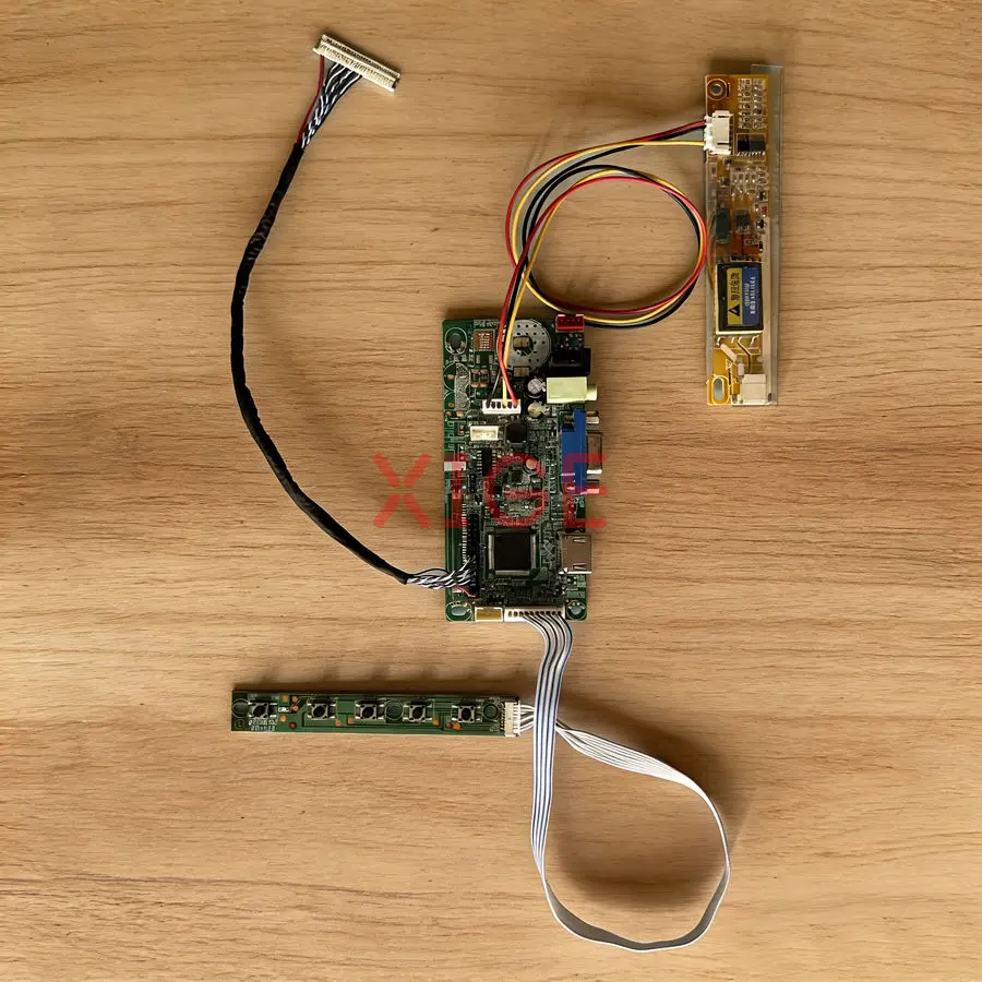 

Плата привода контроллера монитора подходит для CLAA150XH01 HT15X34 LQ150X1LH LQ150X1LB 1-CCFL HDMI + VGA 1024*768 LVDS 30-контактный 1024x768 DIY Kit