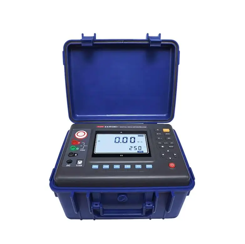 

Grounding Resistance Tester Earth Resistance Measurement Soil Resistivity Meter