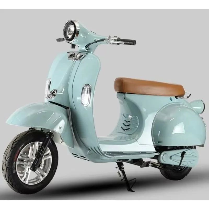 2025 أحدث جديد مريح فو الجلود مقعد الدهون الإطارات صديقة للبيئة 2025 المبيعات الساخنة شعبية مكبح قرصي سكوتر كهربائي خفيف Bik