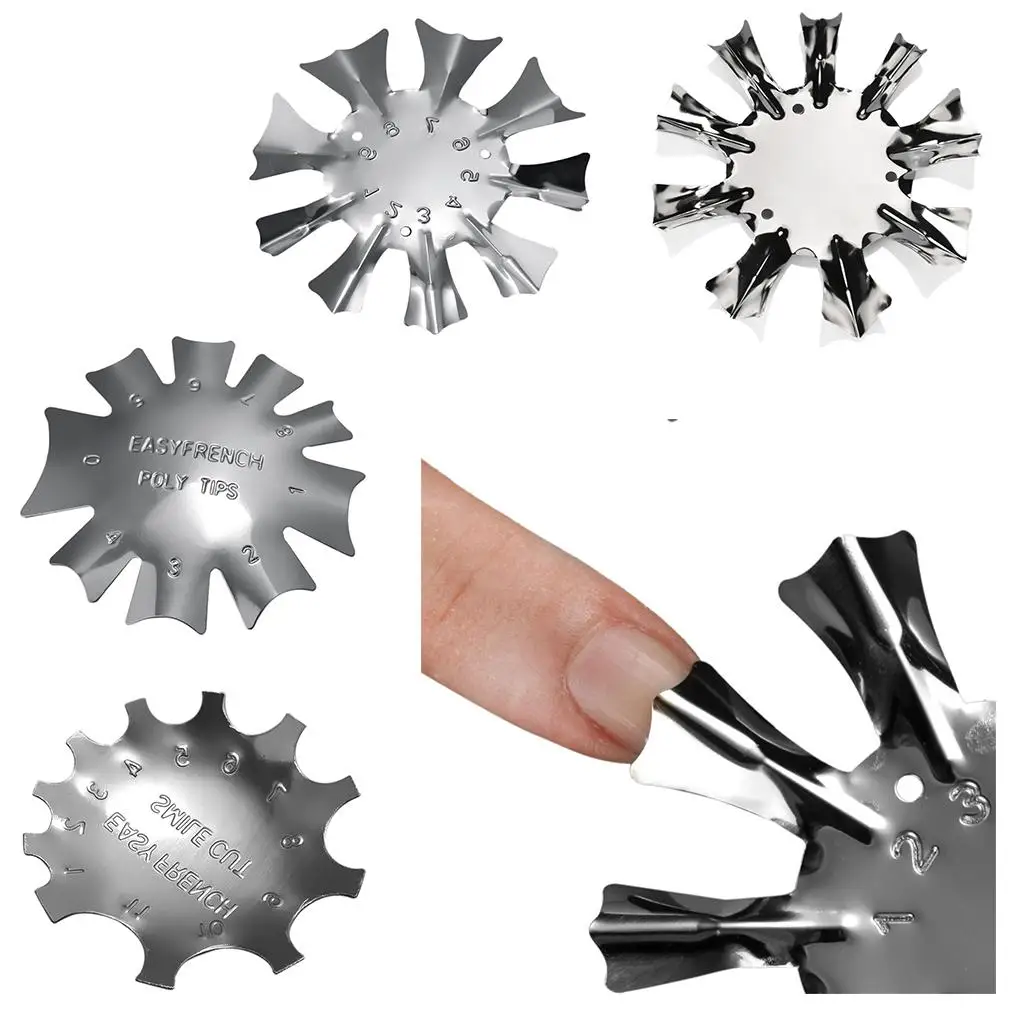 Легкий французский гелевый триммер для кромок ногтей, советы по трафарету