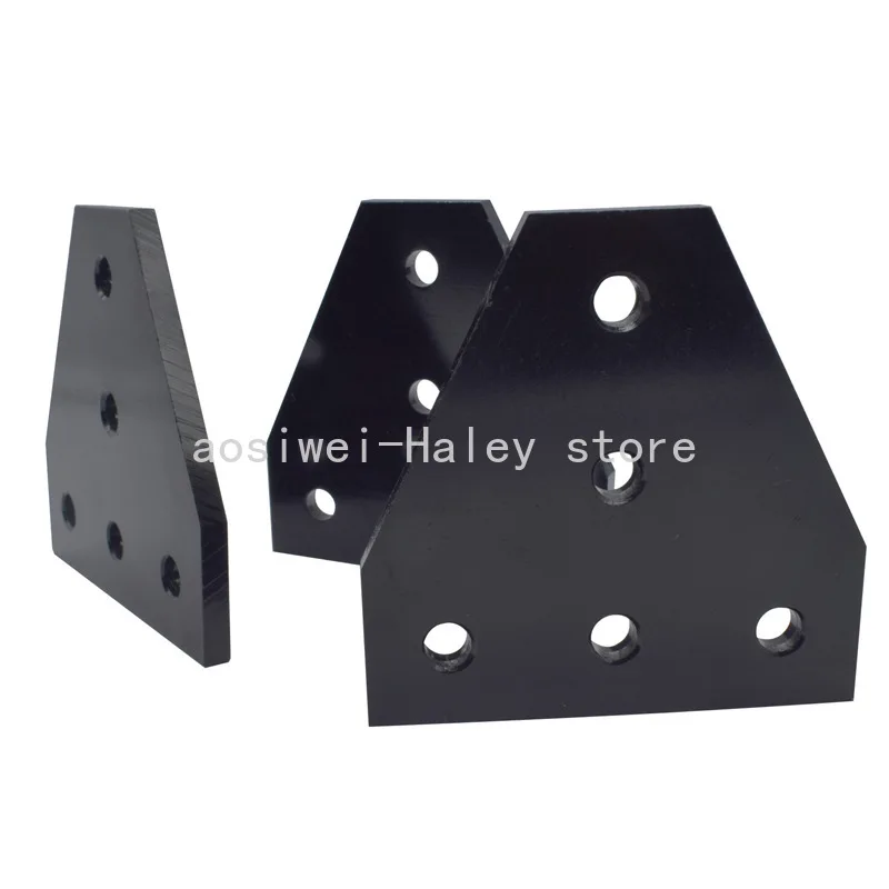 

Алюминиевая Т-образная 3D-принтер с 5 отверстиями, 60x60x4 мм, соединительная пластина для алюминиевого экструзии с v-образным пазом/T-образным пазом 2020 года, набор из 10 шт.