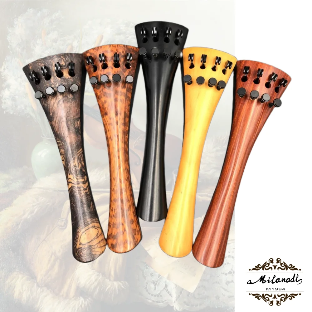 Hand-made 4/4 Cello Accessories parts fittings,ebony/rosewood/Ox horn wood/snakewood/boxwood tailpiece&Fine tuners