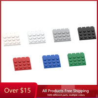 10PCS Bricks Compatible Assembles Particles 4213 4x4 Vintage Joint Board for Building Blocks Parts  Educational High-Tech Toys