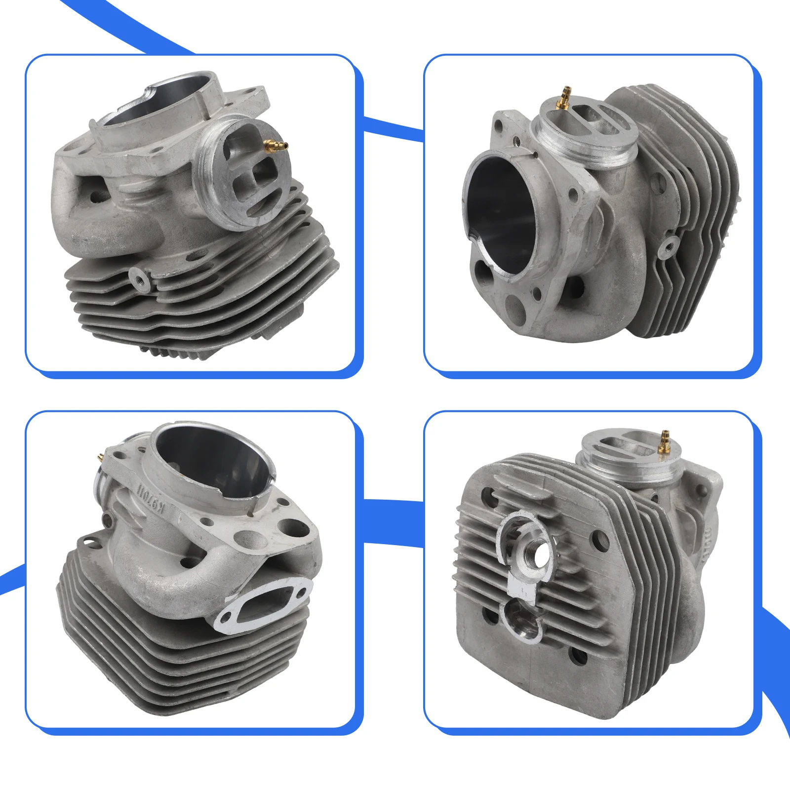 /K970 /Cylinder /For For Piston Kit 56mm With Gaskets For Off Saw Replacement Parts Compatible 586351004 586351001