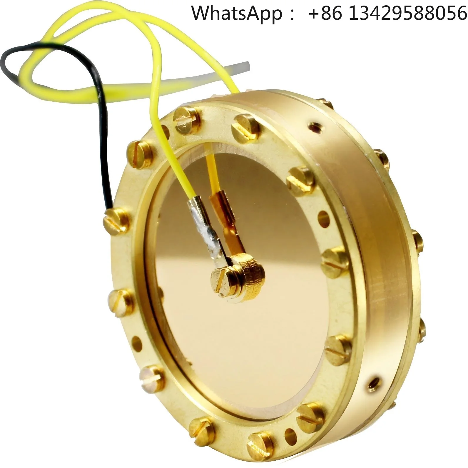 K47 Double-Sided Gold Plating 34mm Large Diaphragm Omni Portable Condenser Microphone Capsule for DIY Recording