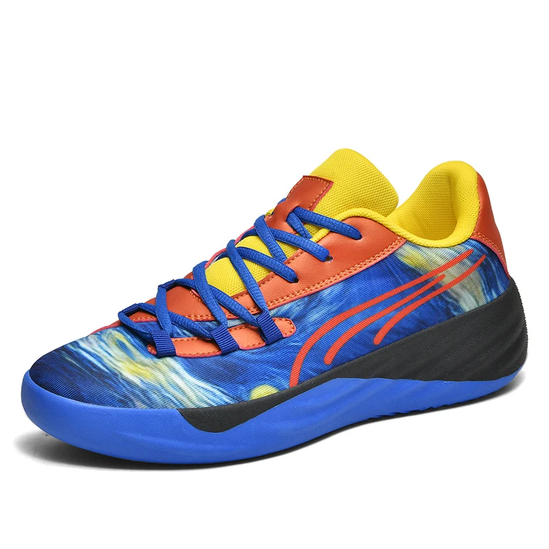 

2025 new Basketball Sneakers for men fashion outdoor Sports Basketball Shoes Wear-Resisting Training Sneakers Outdoor Sneakers