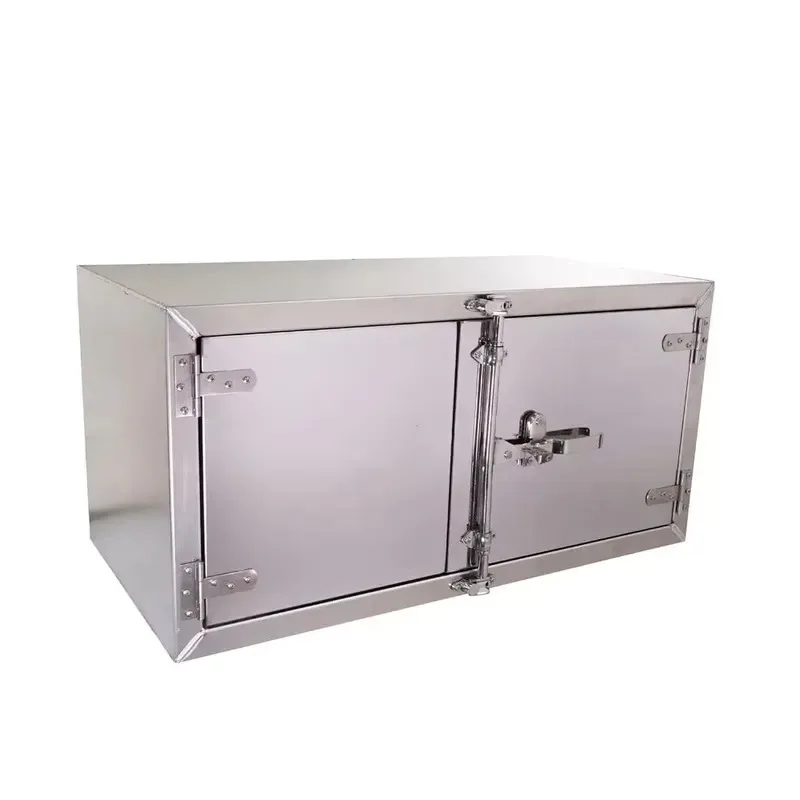Aluminum Truck Toolbox Headache Rack Storage Box Durable Cargo Organizer for Pickup Vehicles Heavy Duty Tool Chest