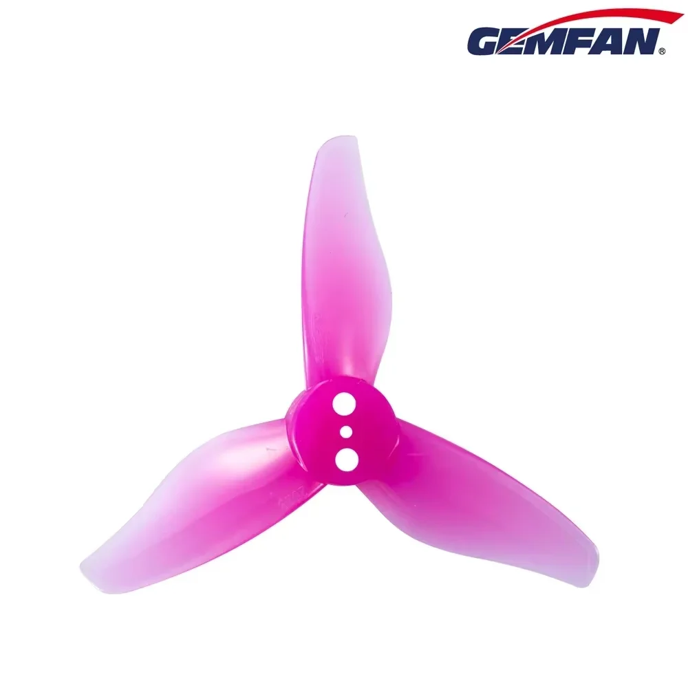 4Pairs Gemfan Hurricane 2023 2X2.3X3 3-Blade Toothpick Propeller 1mm 1.5mm for RC FPV Racing Freestyle 2inch Toothpick Drones view 6