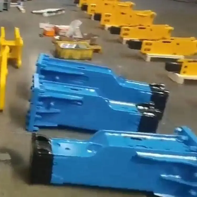 2025 Nuovo arrivo DEKAI 135mm Scalpello Martello demolitore idraulico per escavatori da 18-22 tonnellate Tipo di scatola Attacco minerario 20Crmo Materiale