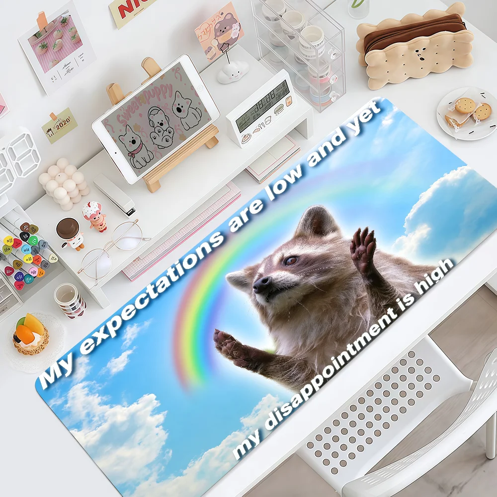Mouse Cute Pad MousePad Meme Non-slip Lockedge Office Student Gaming Thickened Large Writing Funny Pad Cushion