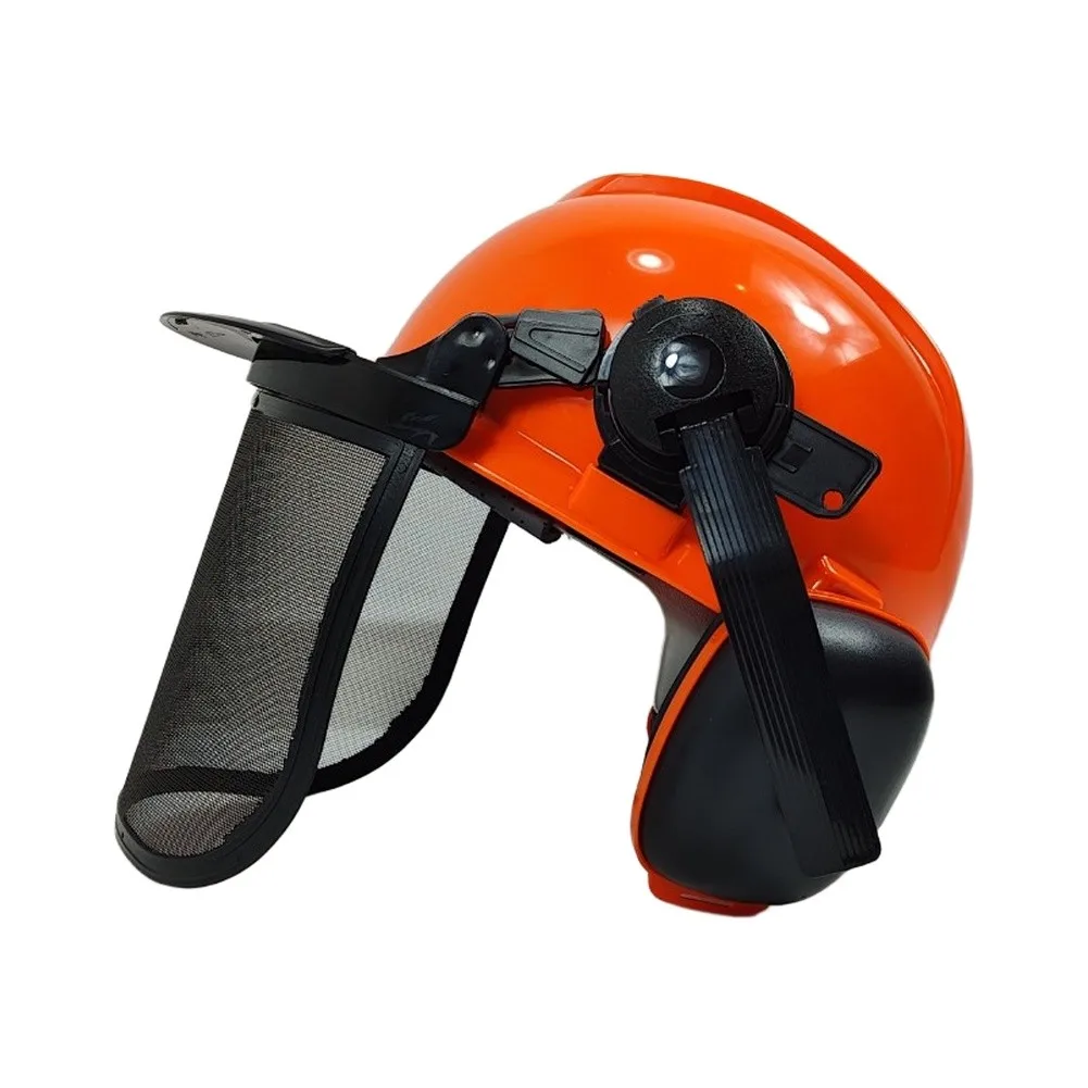 Forestry Safety Helmet With Earmuffs For Comprehensive Safety Kit For Chainsaw Brushcutter Trimmer Work /Hard Hat
