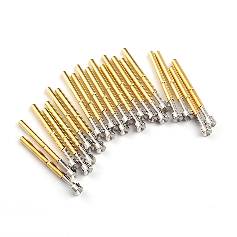 Imagem -05 - Ponta de Prova P156-a b d e2 g2 h j q1 q2 t2 Diâmetro Exterior 2.36 mm Comprimento Total 33.35 mm Sonda Pcb 50 Peças