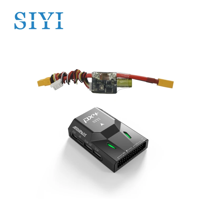 Contrôleur de vol de pilote automatique SIYI N7 Compatible avec l'écosystème Ardupilot et l'écosystème PX4 GPS M9N et module d'alimentation 2 à 14S pour drone UAV