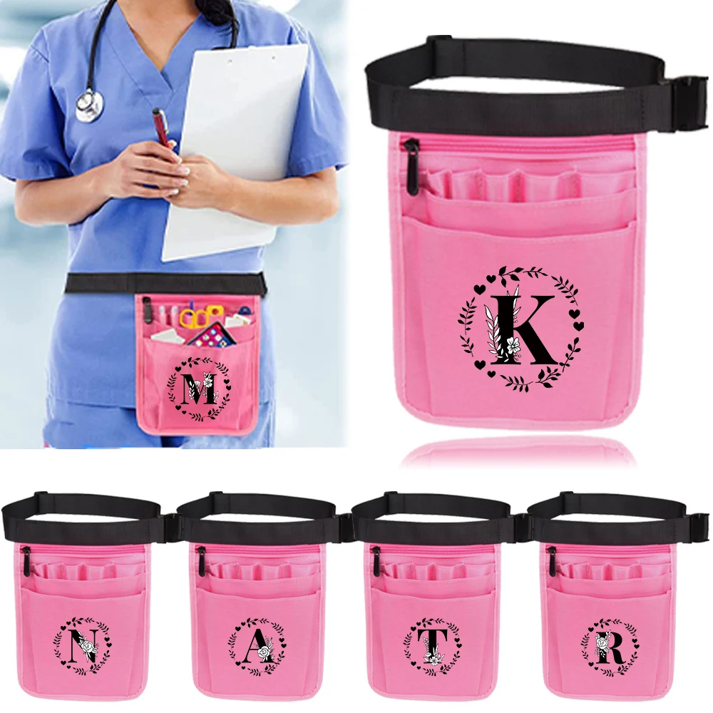 Nurse Waist Bag Medical Supplies Storage Pocket Nurse Accessories Tool Bags Garland Letter Series High-quality Storage Pack