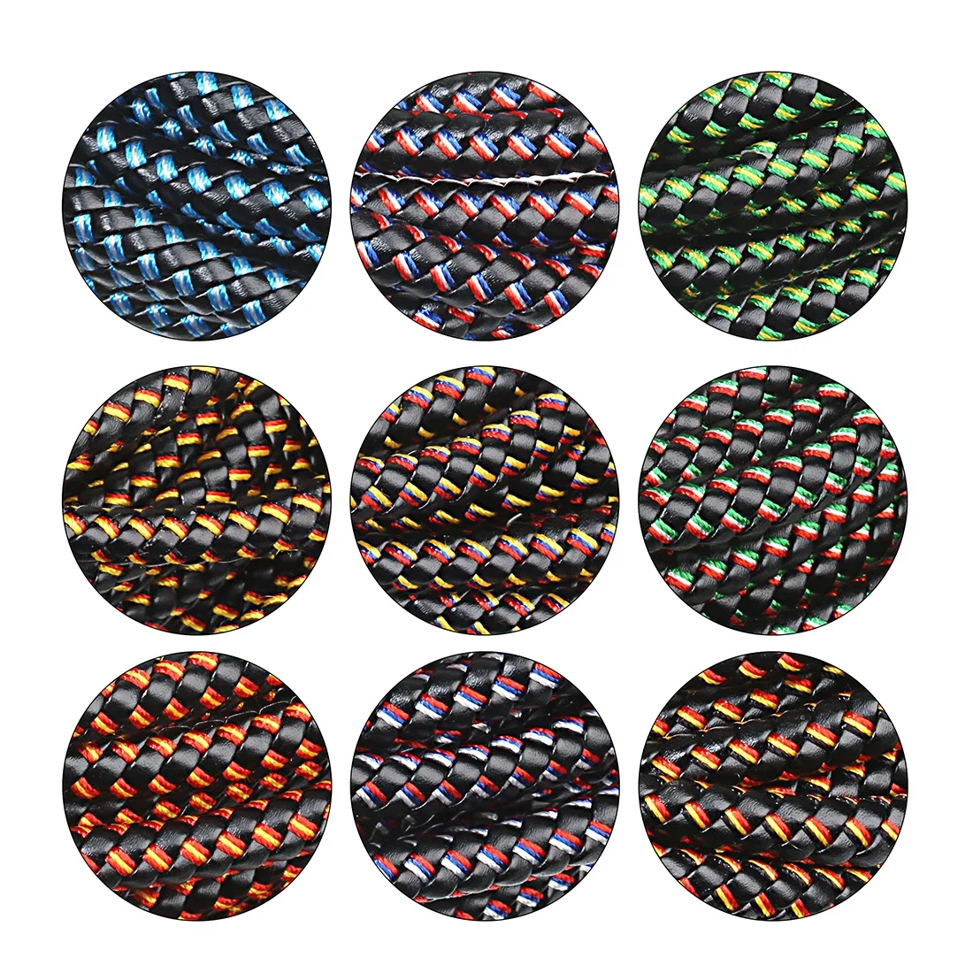 

Customized link Total 300pcs two style leather cords