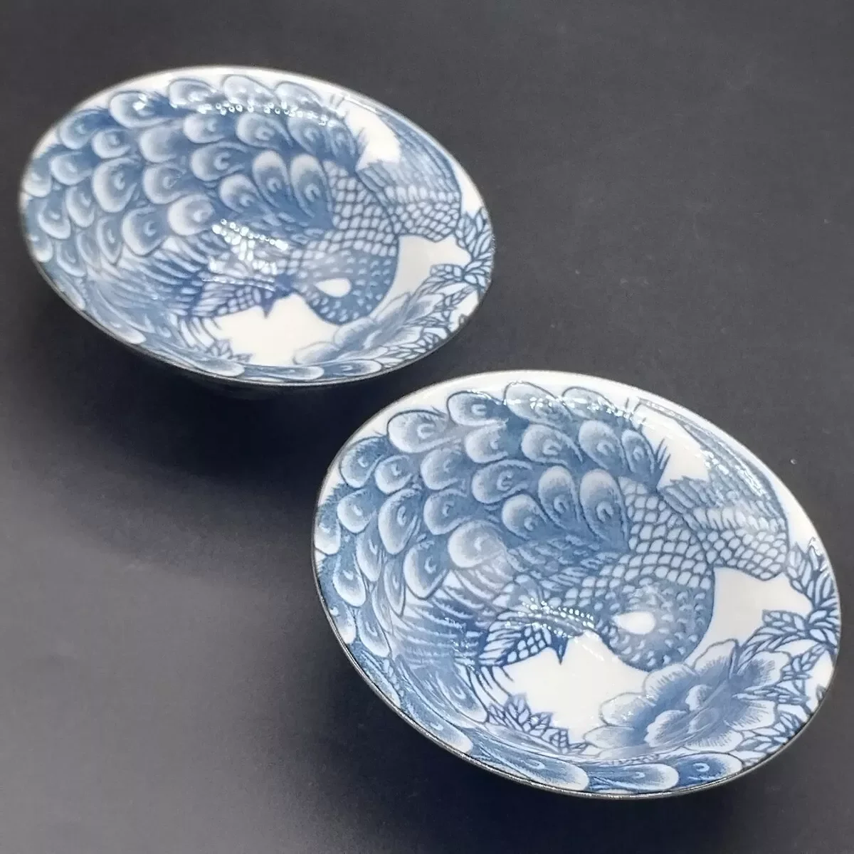 Pair/2PCS Wholesale Chinese Beautiful Porcelain Small Tea Cup