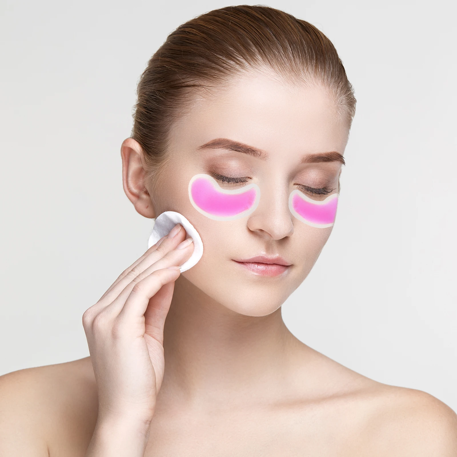 

3 Pcs Care Ice Bags Pouch Eye Patch Facial Gel Pad Face Compress Pvc