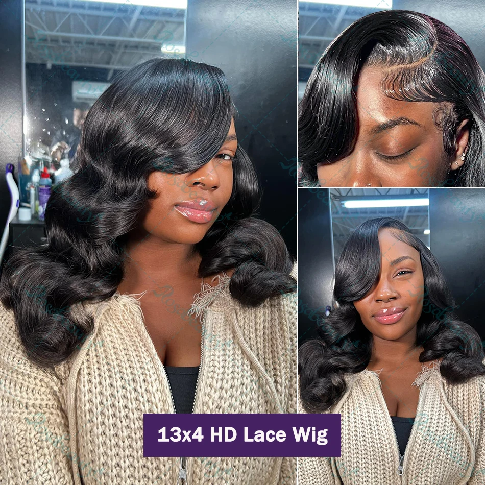 14 Inch Bob Wigs Human Hair 200 Density 5x5 Lace Closure Wig Short Body Wave Bob Wig 13x6 Hd Lace Frontal 13x4 Lace Front Wigs