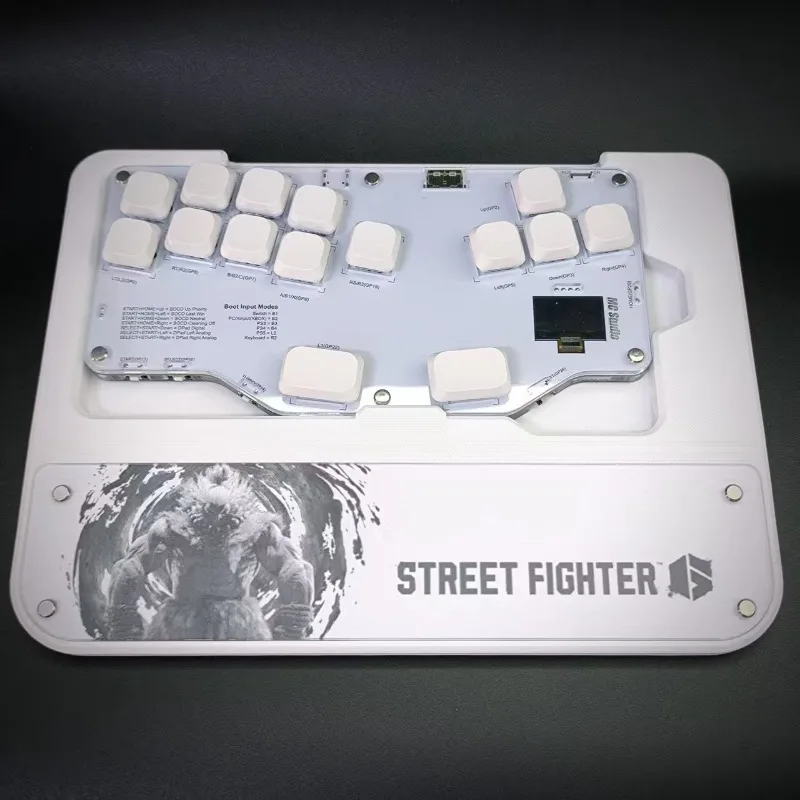 White Keyboard Wrist Rest PETG Frosted Acrylic 3D Printing Hand Rest for Gaming and Office Mechanical Keyboard Accessories Gift