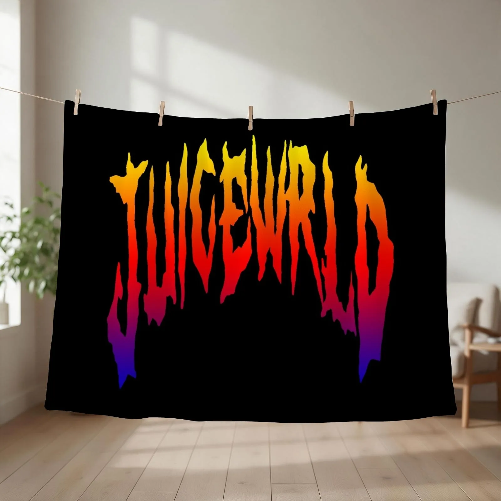 blend color Throw Blanket couch cozy soft plush fuzzy picnic outdoor blanket
