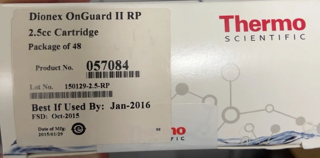 057084 Thermo Diane RP column core 2.5mL Item number: 057084 New gen uine original