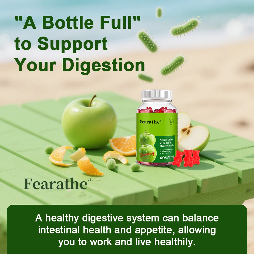 Apple Cider Vinegar Gummies - Fat Burner, Boosts Digestion and Metabolism, Weight Management, Dietary Supplement