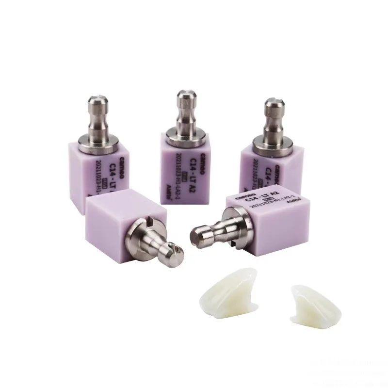 Aidite-Lithium Disilicate Dental Translucency Materials, Ceramic Blocks, Dentistry Lab Materials, Cameo C14 CAD/CAM, 5 PCs/Box view 3