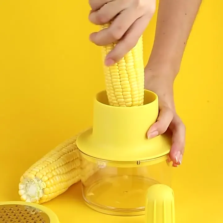 

2-in-1 corn grater, multifunctional corn thresher, kitchen small tool, garlic powder and puree grater, wire cutter